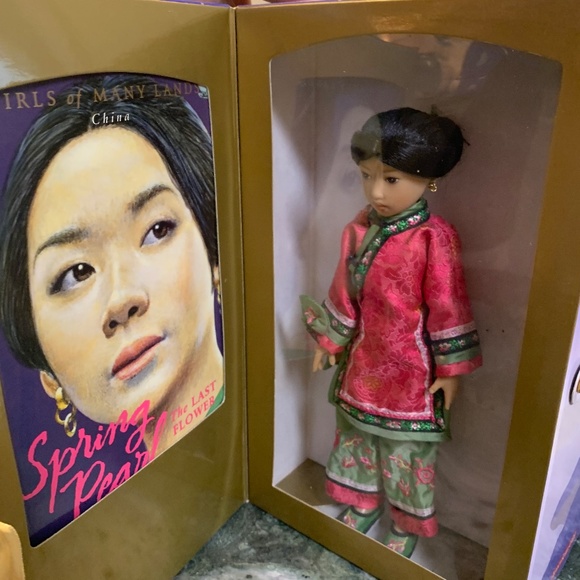 Girl of Many Lands Spring Pearl Doll and Book set - Picture 3 of 12